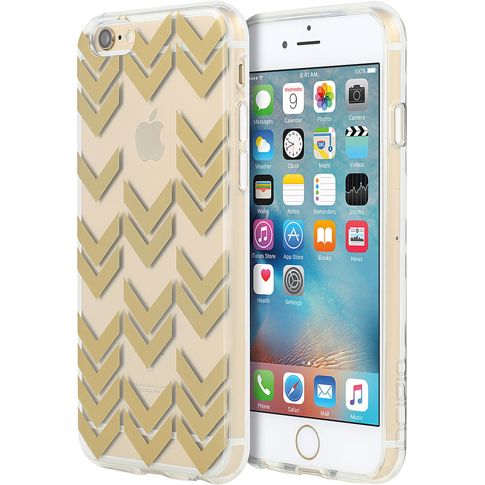 Incipio Design Series for iPhone 6 6s Plus Aria Pattern Gold Incipio Electronic Cases