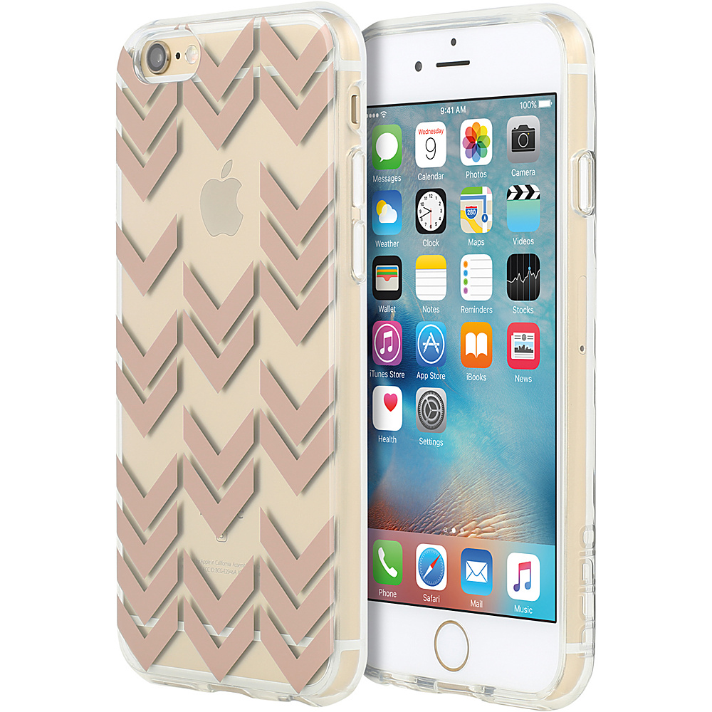 Incipio Design Series for iPhone 6 6s Plus Aria Pattern Rose Gold Incipio Electronic Cases