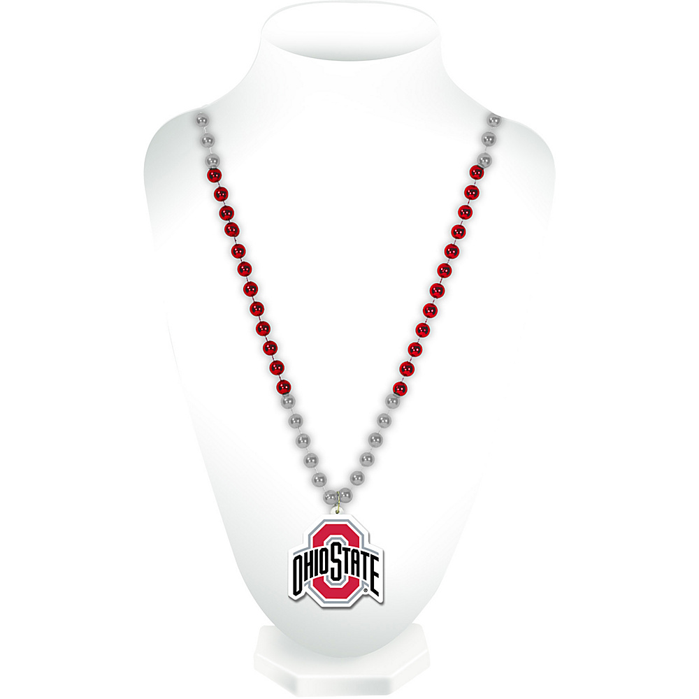 Luggage Spotters NCAA Ohio State Buckeyes Sports Beads With Medallion Red Luggage Spotters Other Fashion Accessories
