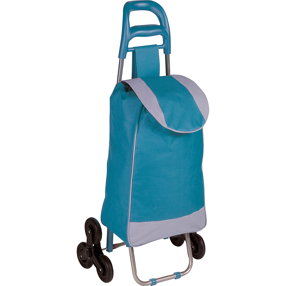 Honey Can Do Bag Cart With Tri Wheels blue Honey Can Do Luggage Accessories