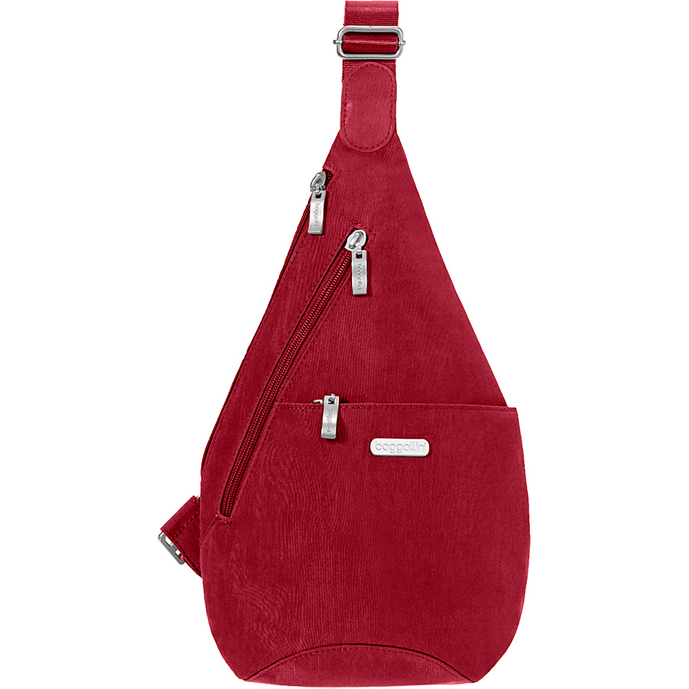 baggallini Mini Sling Backpack Apple baggallini Fabric Handbags