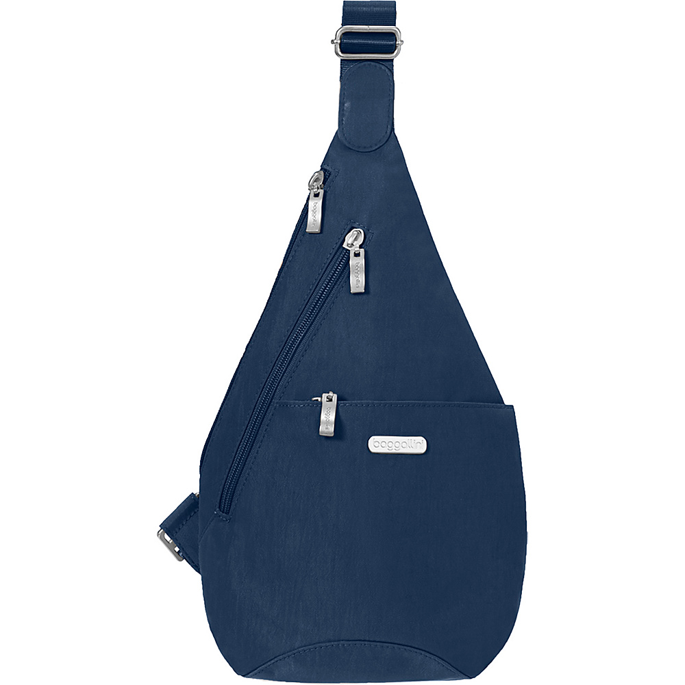 baggallini Mini Sling Backpack Pacific baggallini Fabric Handbags