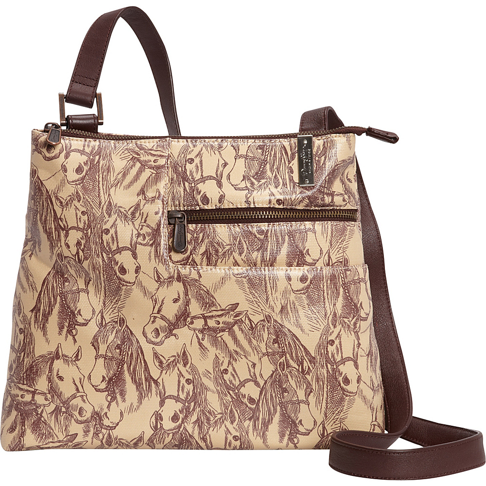 Donna Sharp Becki Crossbody Exclusive Thoroughbred Donna Sharp Fabric Handbags