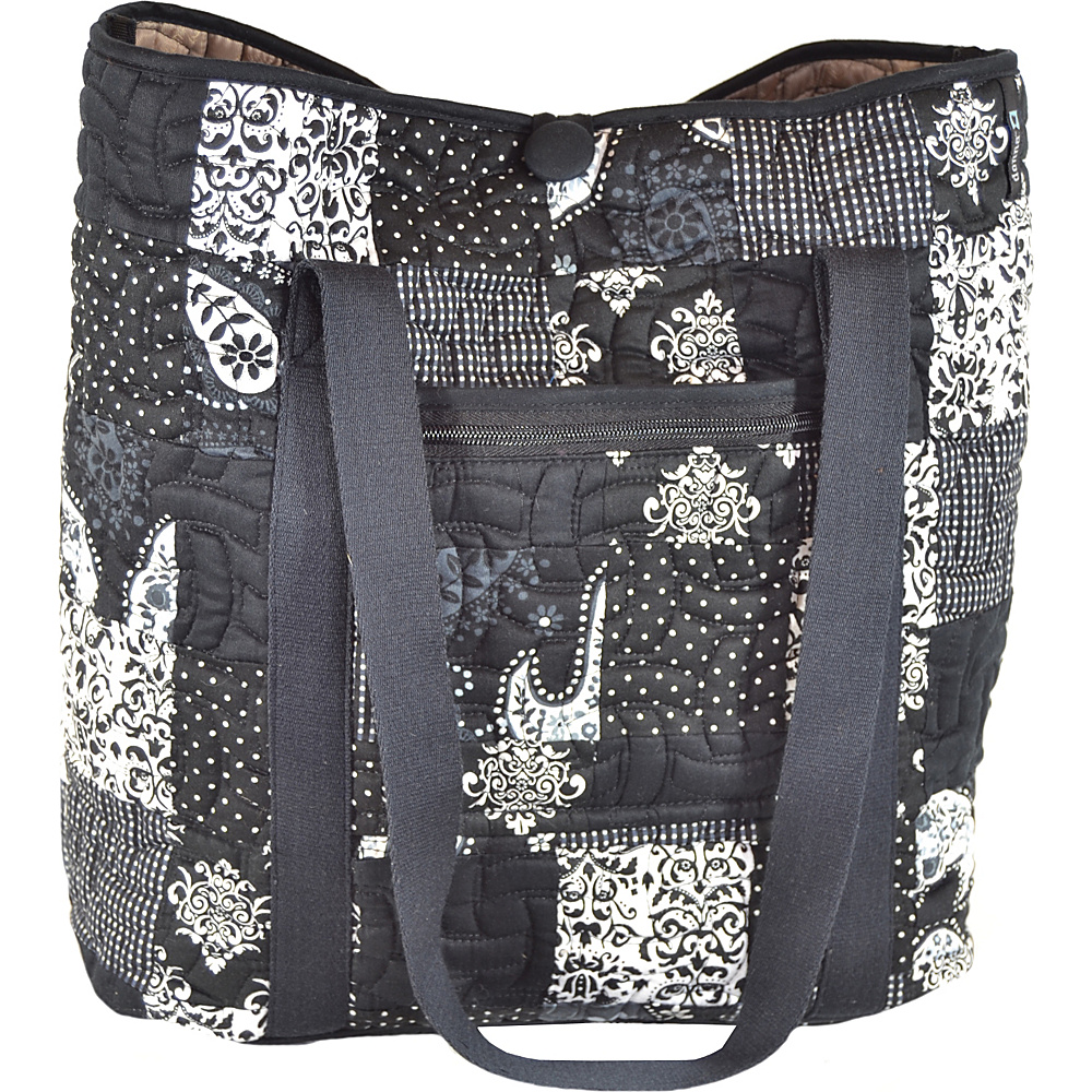 Donna Sharp Large Celina Shoulder Bag Exclusive Emblem Donna Sharp Fabric Handbags