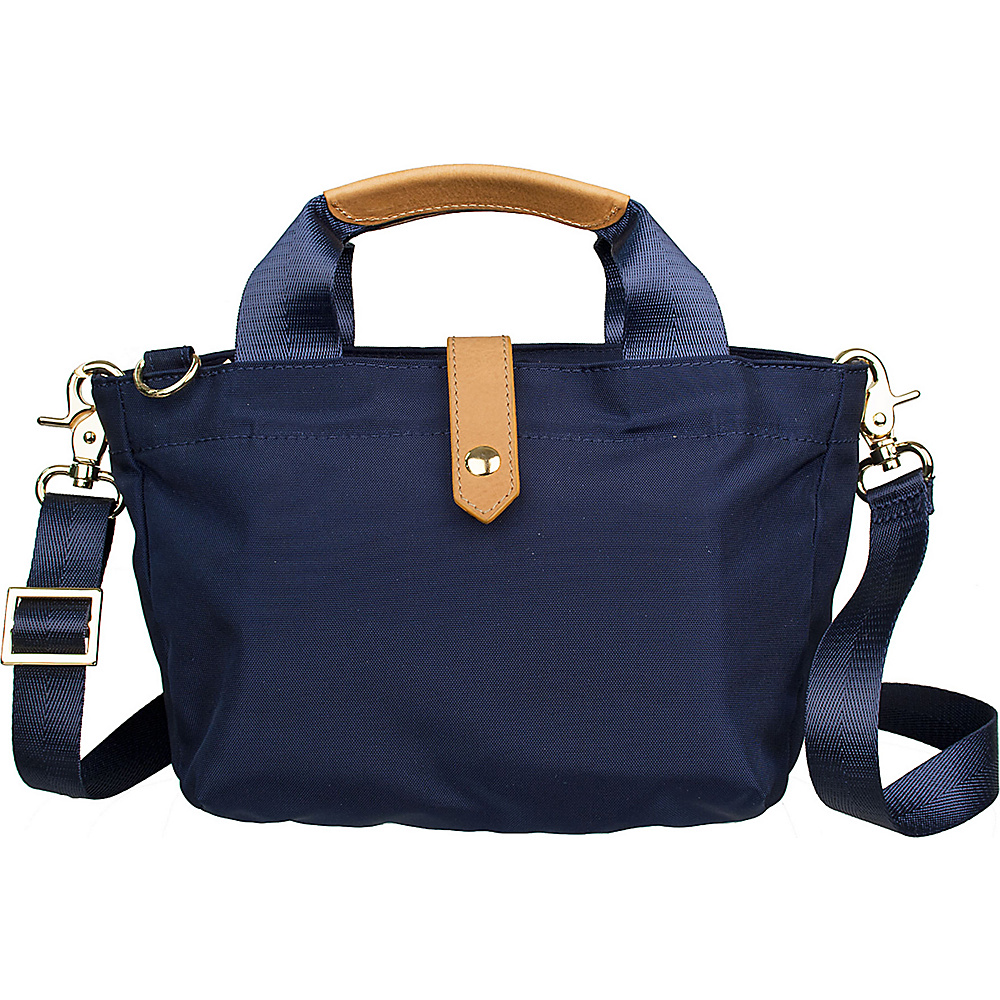 Boulevard Pandora Mini Crossbody Bag Navy Boulevard Fabric Handbags