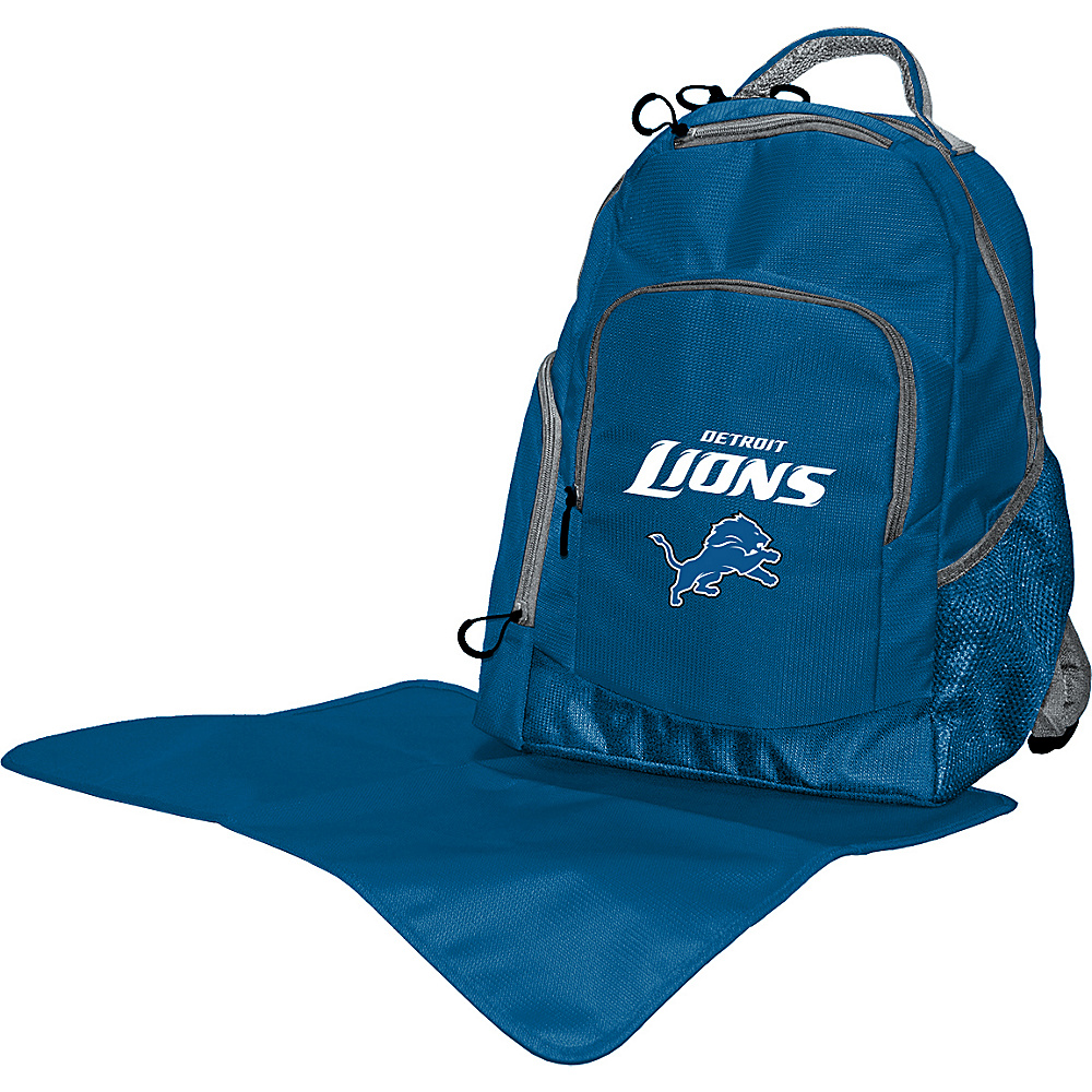 Lil Fan NFL Backpack Detroit Lions Lil Fan Diaper Bags Accessories