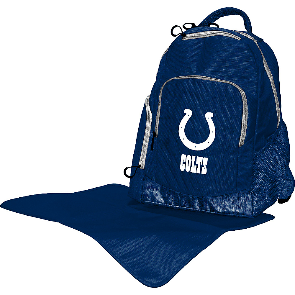 Lil Fan NFL Backpack Indianapolis Colts Lil Fan Diaper Bags Accessories