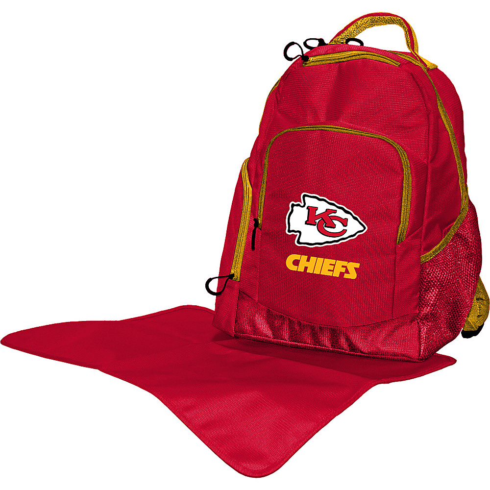 Lil Fan NFL Backpack Kansas City Chiefs Lil Fan Diaper Bags Accessories