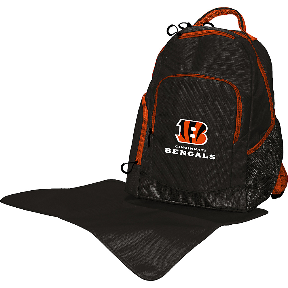 Lil Fan NFL Backpack Cincinnati Bengals Lil Fan Diaper Bags Accessories