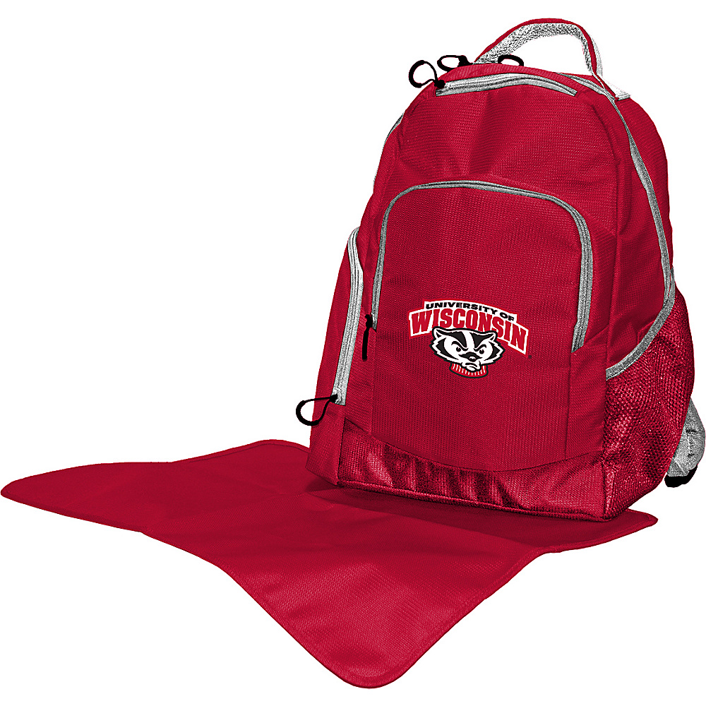 Lil Fan Big 10 Teams Backpack University of Wisconsin Lil Fan Diaper Bags Accessories