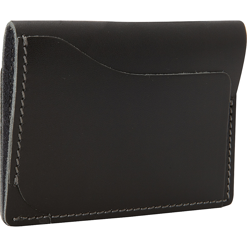 Kiko Leather Card Case Slide Black Kiko Leather Mens Wallets