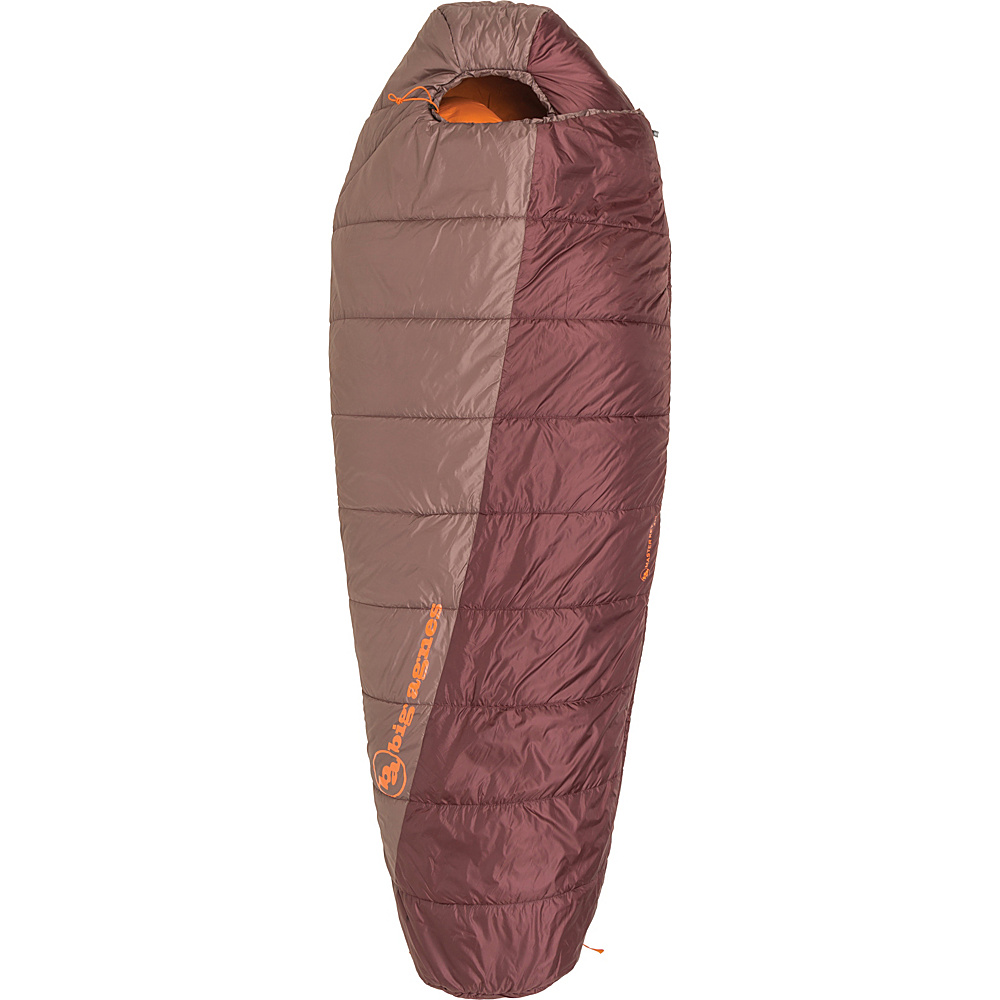 Big Agnes Master Key 25 Synthetic Sleeping Bag Chocolate Taupe Regular Left Big Agnes Outdoor Accessories