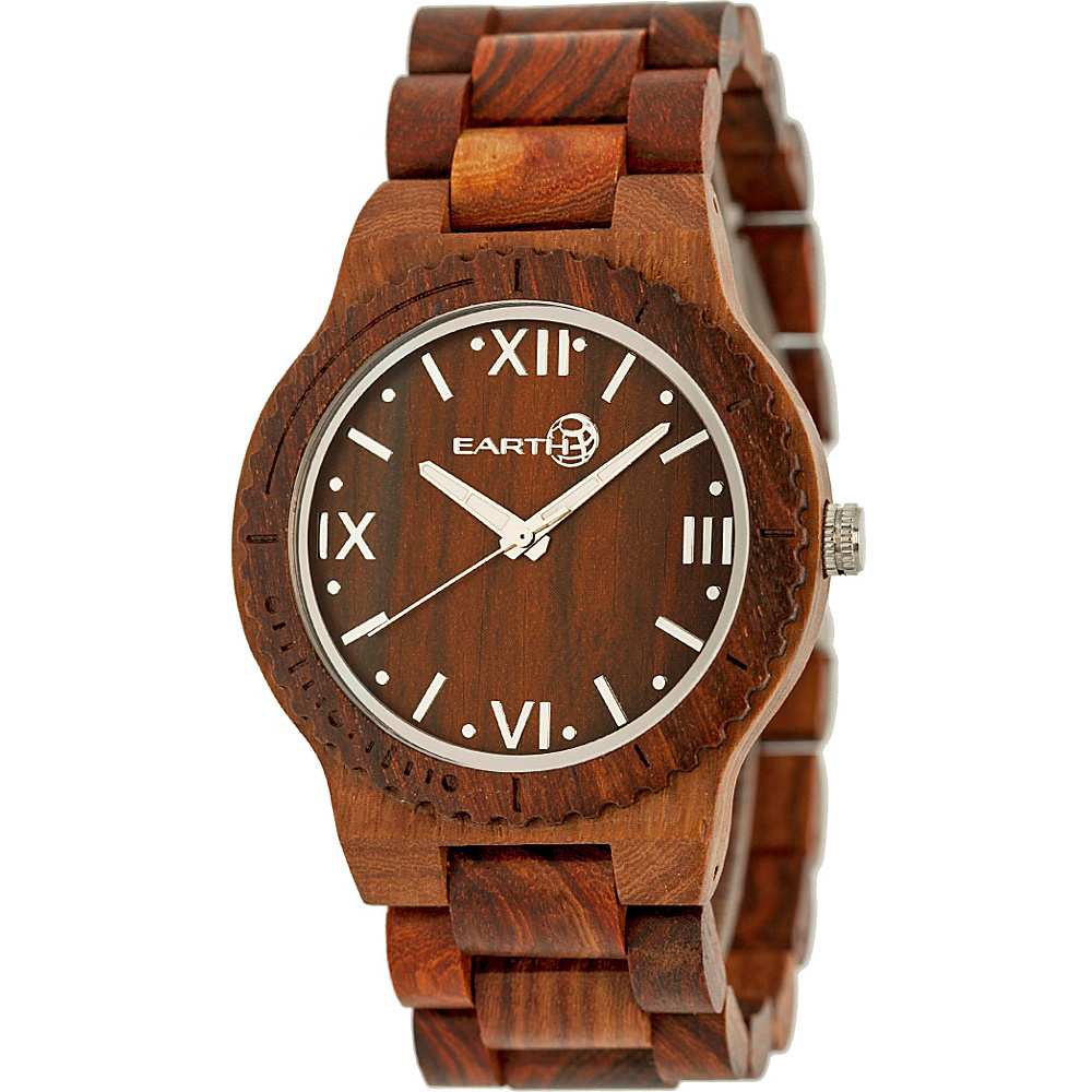 Earth Wood Bighorn Wood Unisex Watch Red Earth Wood Watches