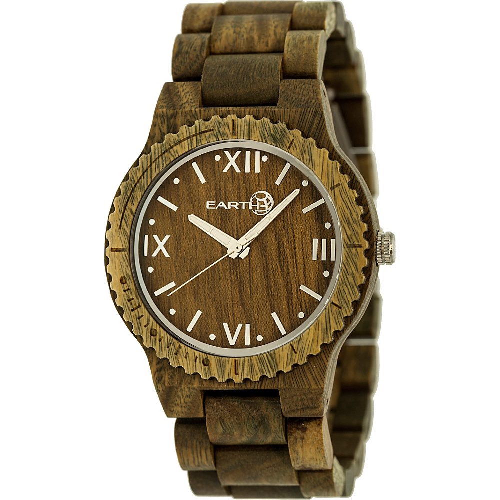 Earth Wood Bighorn Wood Unisex Watch Olive Earth Wood Watches