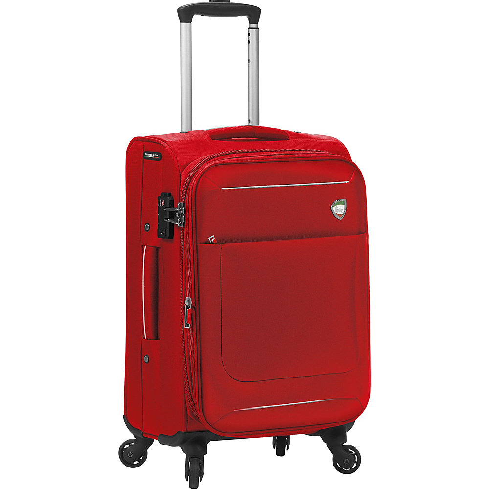 Mia Toro ITALY Corvara 20 Carry On Red Mia Toro ITALY Small Rolling Luggage