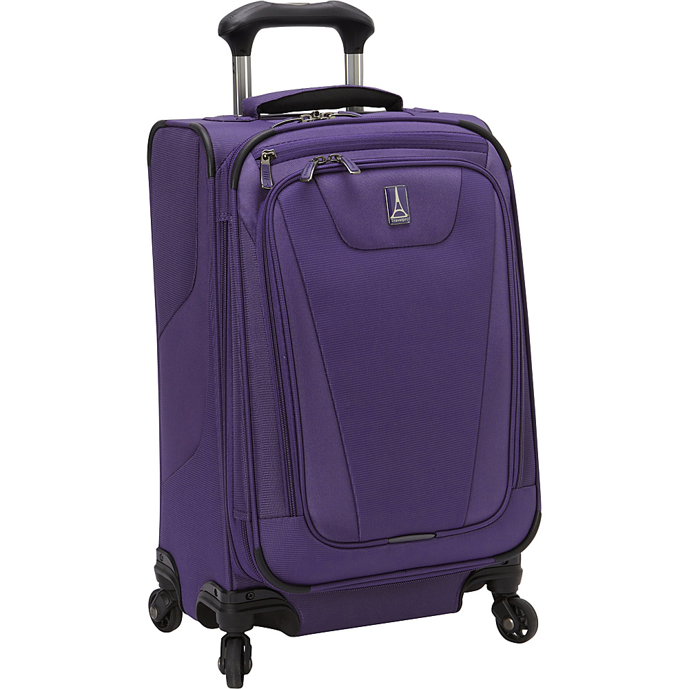 Travelpro Maxlite 4 21 Expandable Spinner Grape Travelpro Softside Carry On