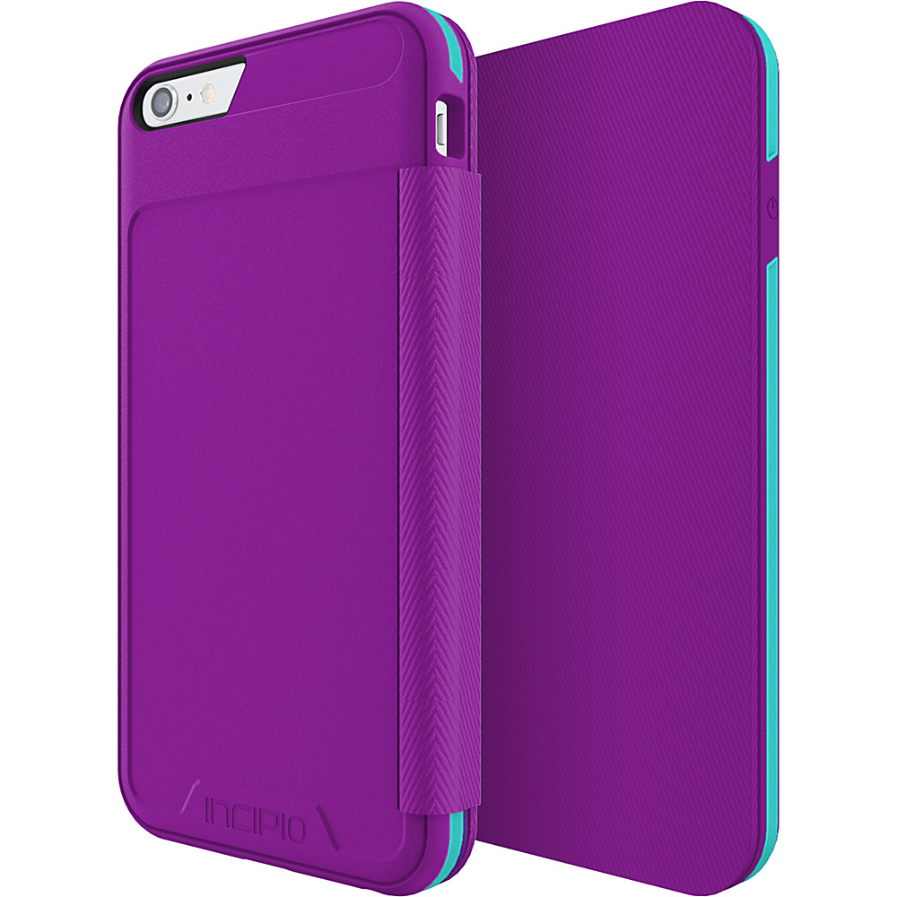 Incipio Performance Series Level 3 Folio for iPhone 6 Plus 6s Plus Purple Teal Incipio Electronic Cases