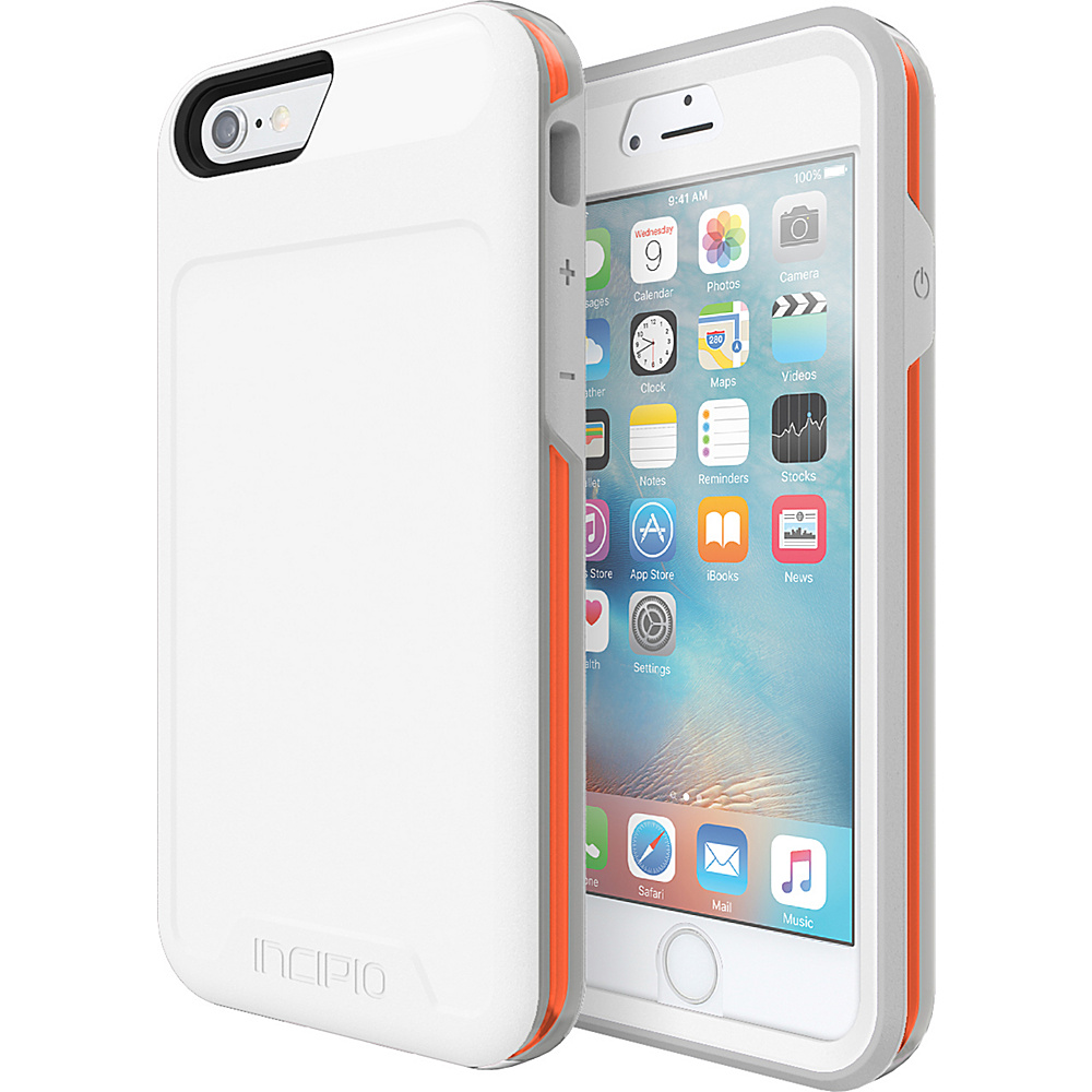 Incipio Performance Series Level 5 for iPhone 6 6s White Orange Incipio Electronic Cases