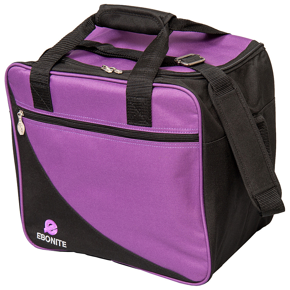 Ebonite Basic Shoulder Bag Purple Ebonite Bowling Bags