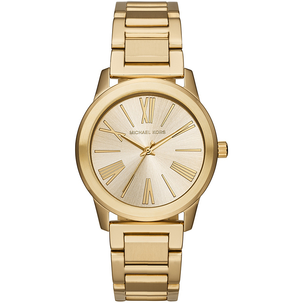 Michael Kors Watches Hartman 3 Hand Watch Gold Michael Kors Watches Watches