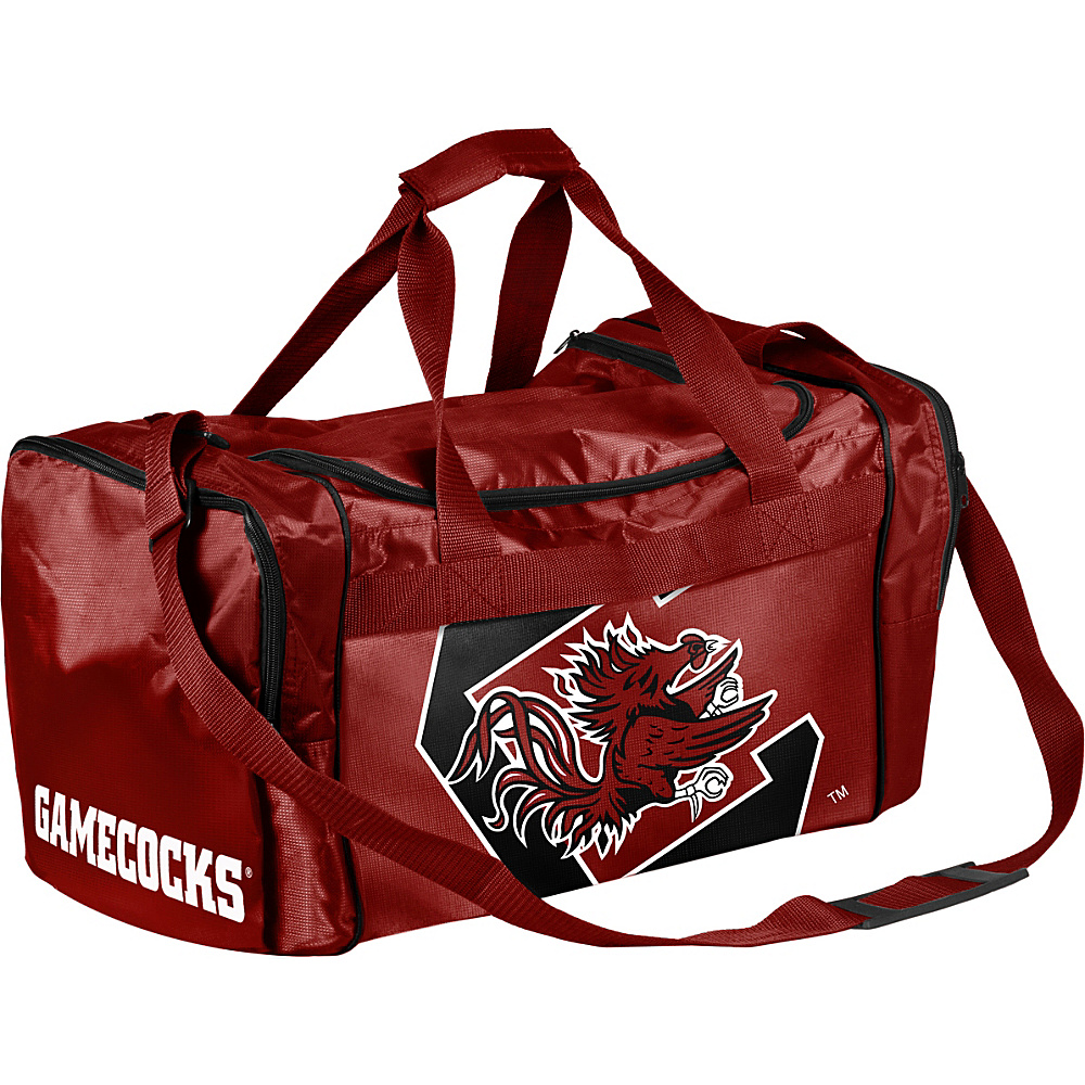 Forever Collectibles NCAA Forever Collectibles Core Duffle Bag University of South Carolina Gamecocks Red Forever Collectibles Gym Duffels