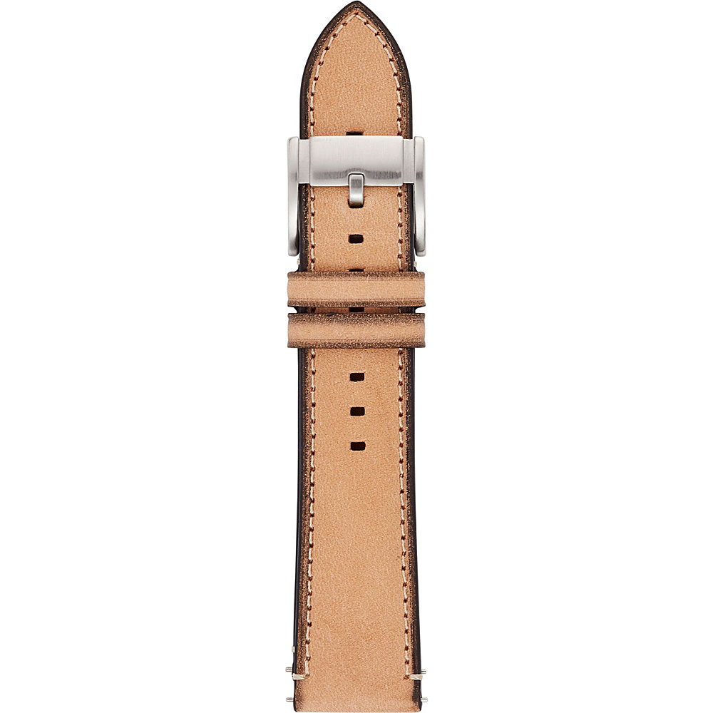 Fossil Estate 22mm Leather Watch Strap Brown Fossil Watches