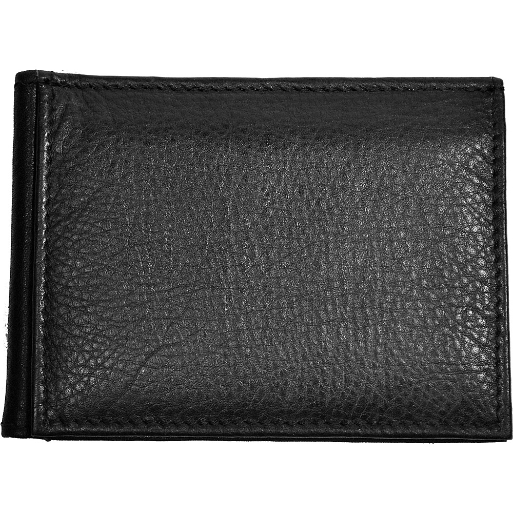 Budd Leather RFID Money Clip Black Budd Leather Men s Wallets
