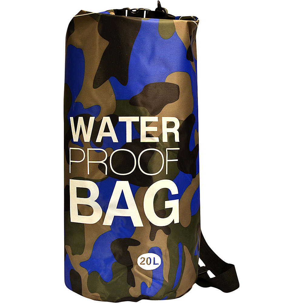 NuFoot NuPouch Water Proof Bags 20L Dark Blue Camo NuFoot Travel Organizers