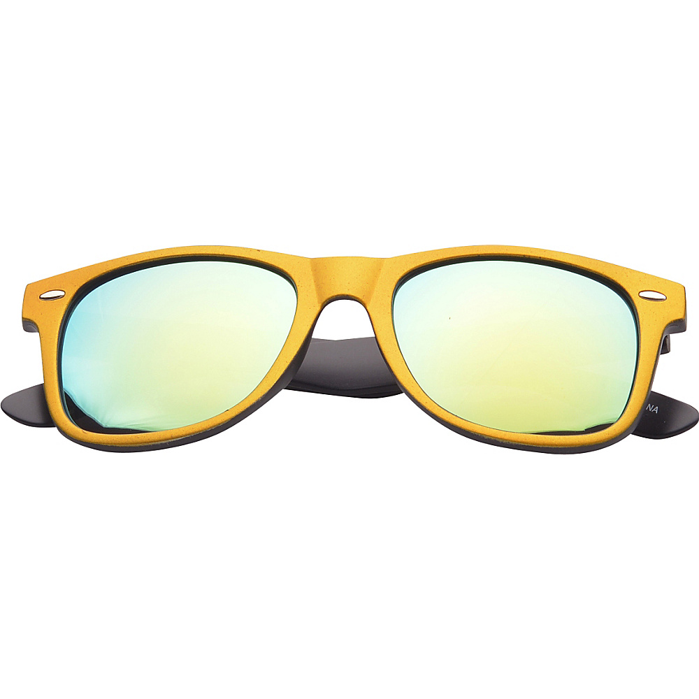 SW Global Eyewear Aaron Retro Square Fashion Sunglasses Gold SW Global Sunglasses