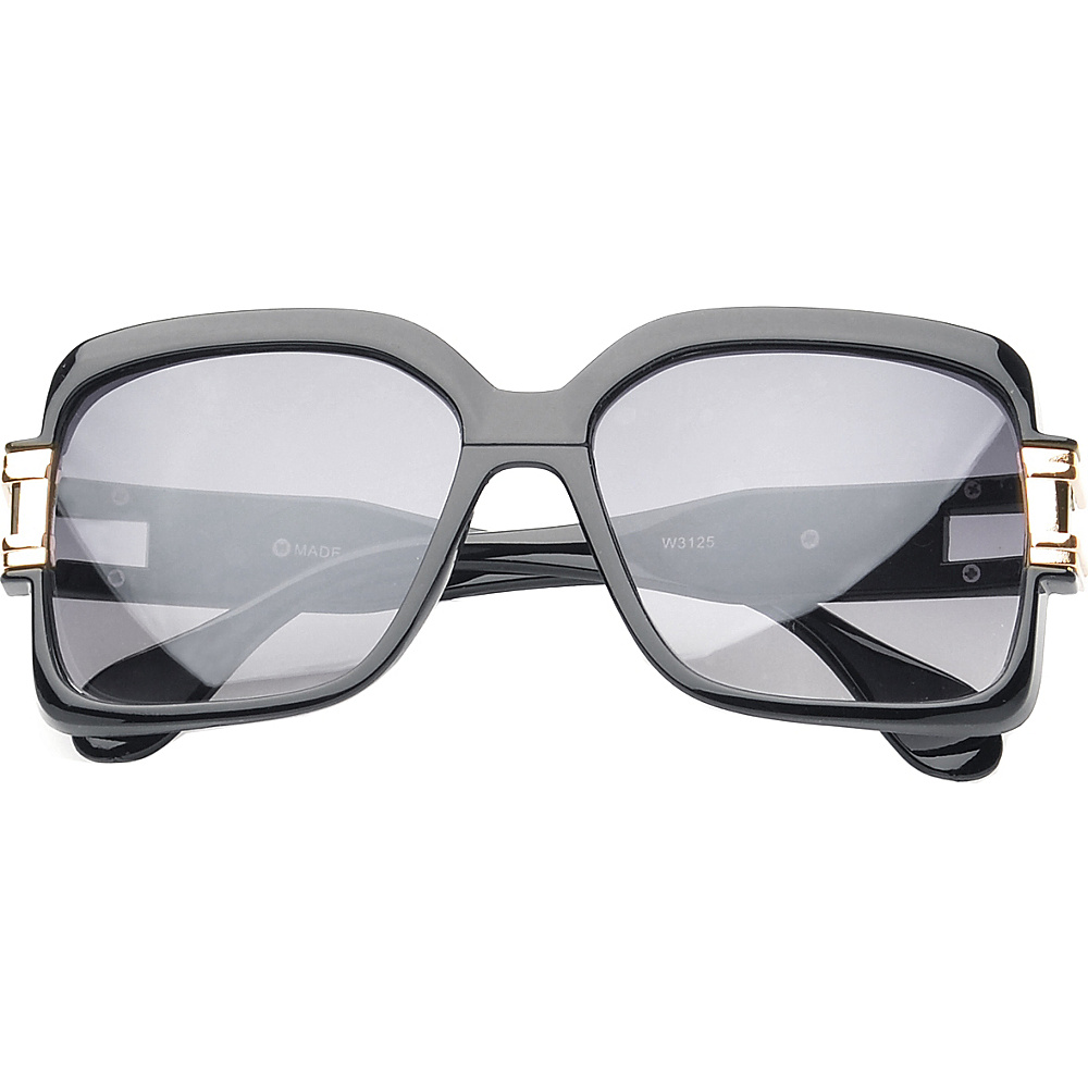SW Global Eyewear Remington Square Fashion Sunglasses Black SW Global Sunglasses