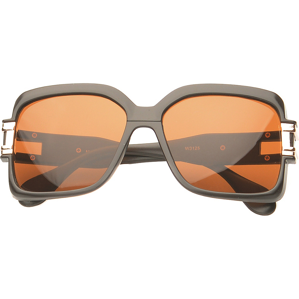SW Global Eyewear Remington Square Fashion Sunglasses Matte Brown SW Global Sunglasses