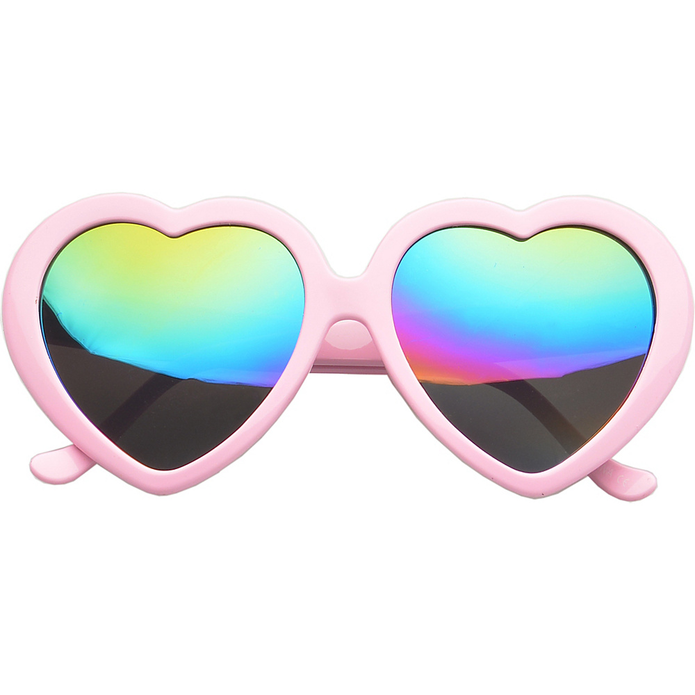 SW Global Eyewear Melville Heart Fashion Sunglasses Pink SW Global Sunglasses