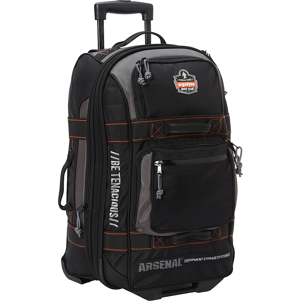 Ergodyne GB5125 Wheeled Luggage Black Ergodyne Softside Checked