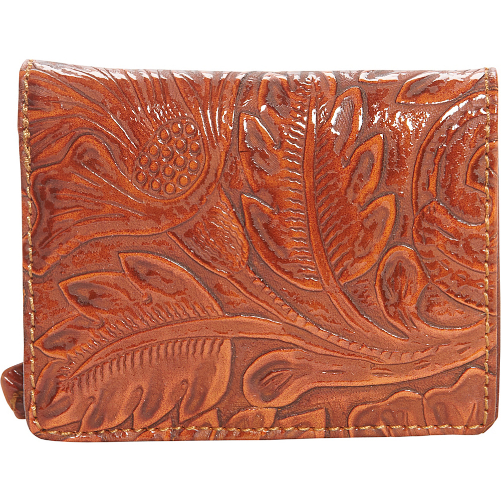 Bandana Amour Folded Snap Wallet Sunset Orange Bandana Women s Wallets