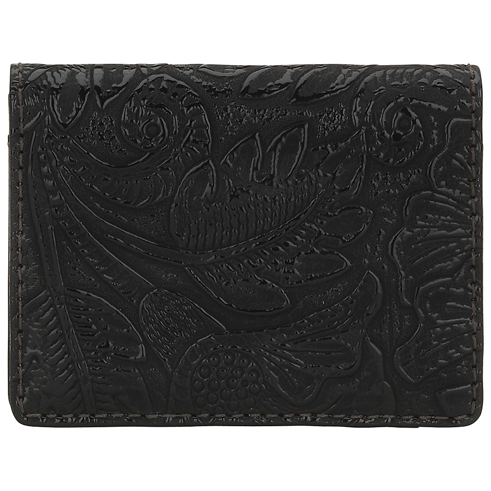 Bandana Amour Folded Snap Wallet Black Bandana Women s Wallets