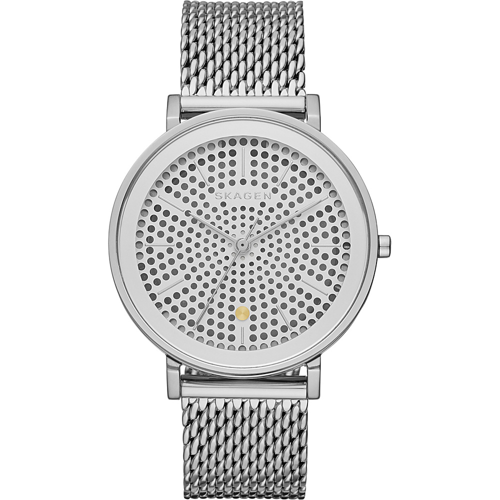 Skagen Hald Solar Steel Mesh Watch Silver Skagen Watches