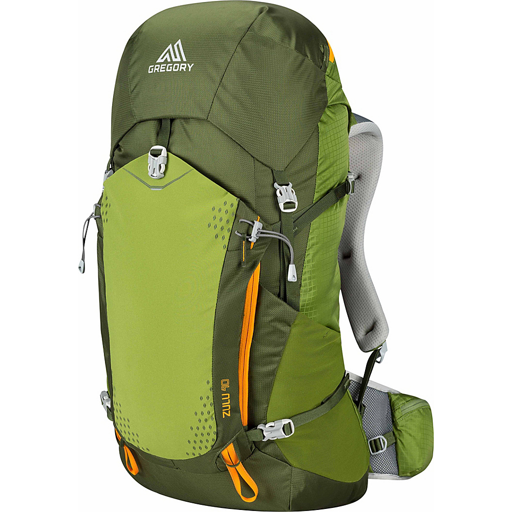 Gregory Zulu 40 Small Moss Green Gregory Day Hiking Backpacks
