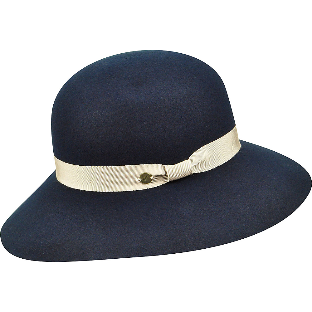 Karen Kane Hats Litefelt Floppy Hat Navy M L Karen Kane Hats Hats Gloves Scarves