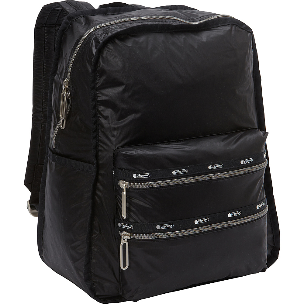 LeSportsac Functional Backpack True Black LeSportsac School Day Hiking Backpacks