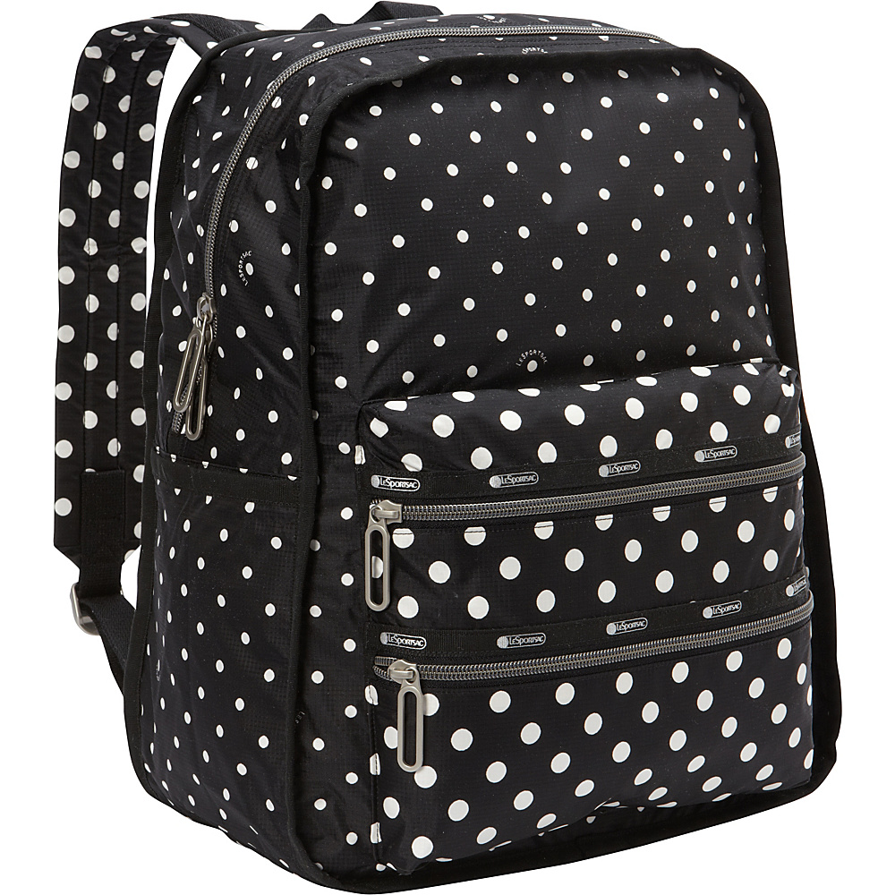 LeSportsac Functional Backpack Sun Multi Black LeSportsac School Day Hiking Backpacks