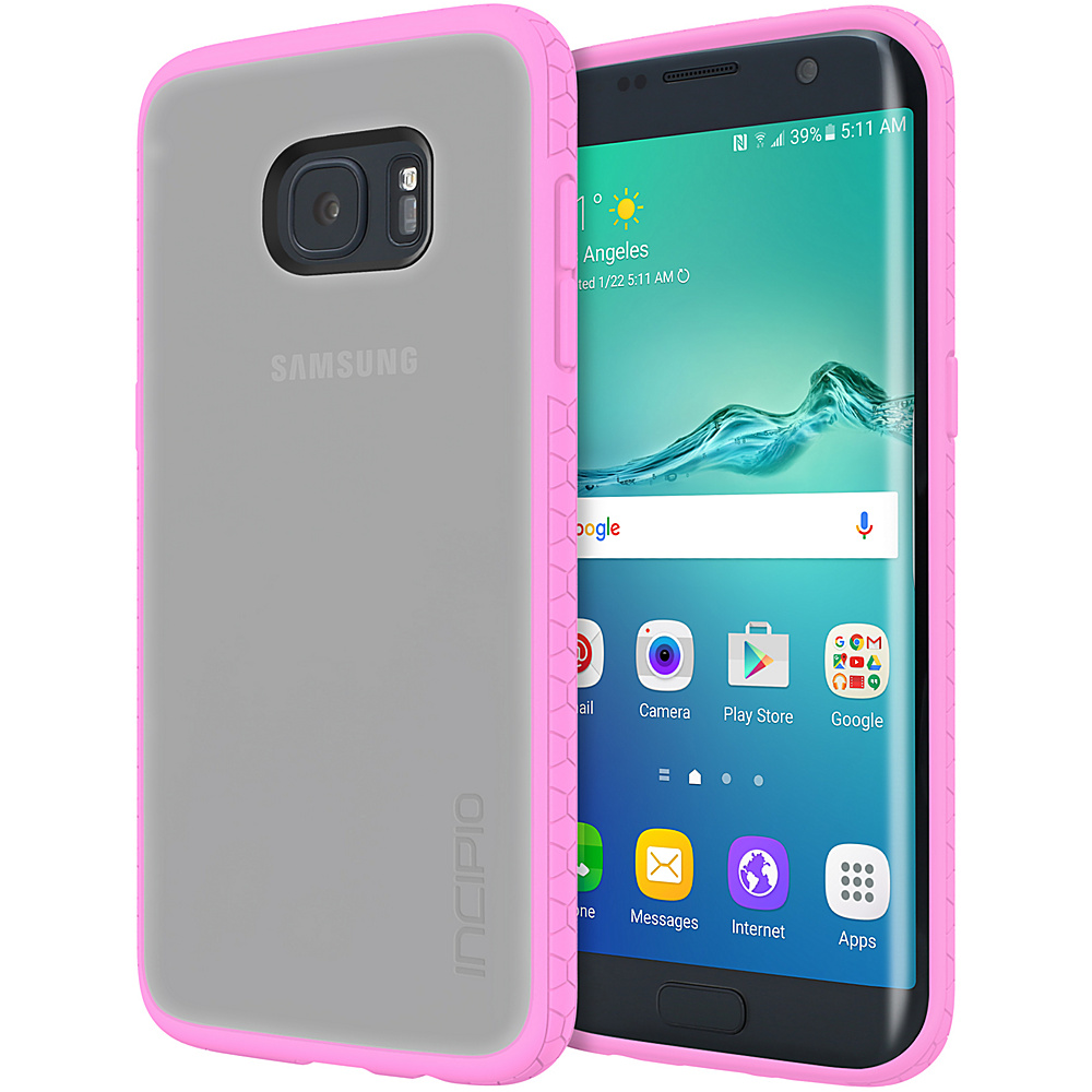 Incipio Octane for Samsung Galaxy S7 Edge Frost/Pink - Incipio Personal Electronic Cases