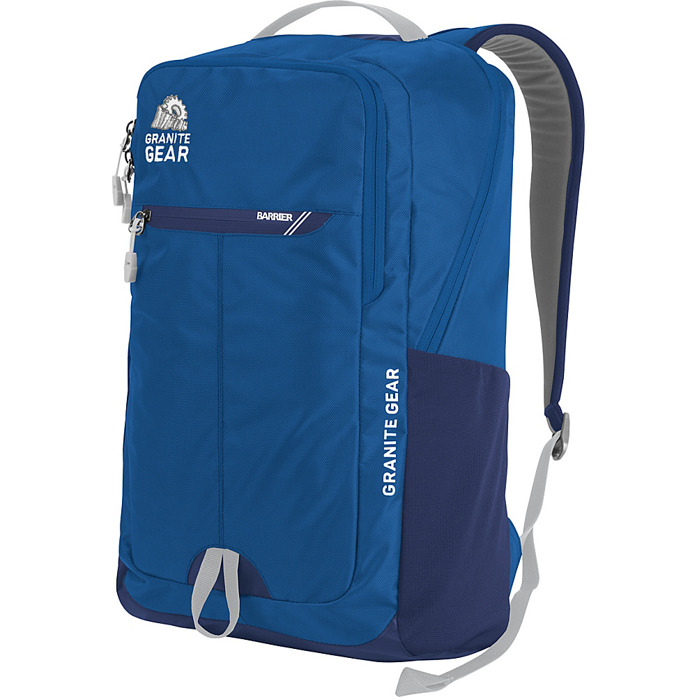 Granite Gear Fulton Backpack Enamel Blue Midnight Blue Chromium Granite Gear School Day Hiking Backpacks