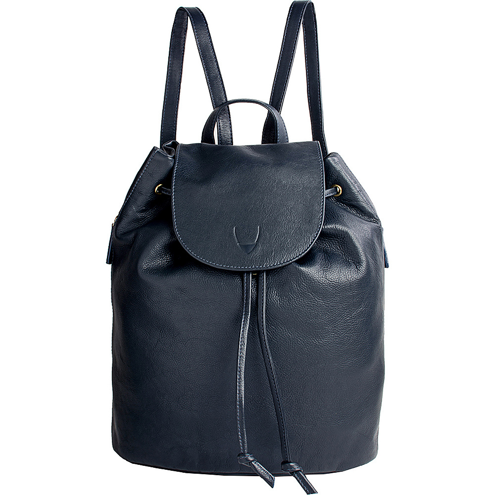 Hidesign Leah Leather Backpack Blue Hidesign Leather Handbags