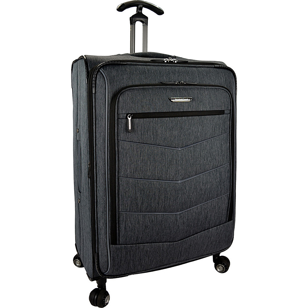 Traveler s Choice Silverwood 30 Softside Spinner Luggage Gray Traveler s Choice Softside Checked