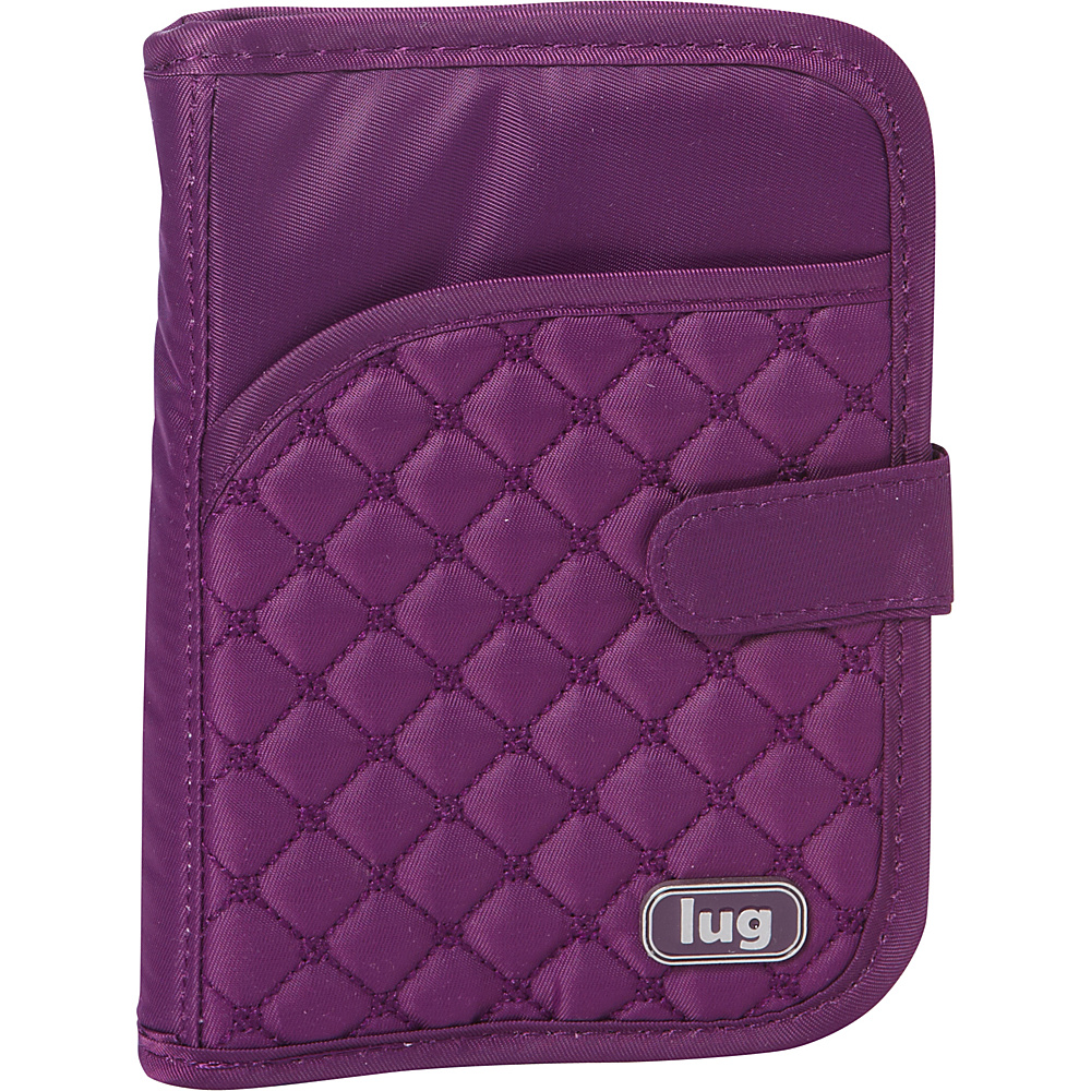 Lug Pilot Travel Wallet Plum Purple Lug Travel Wallets