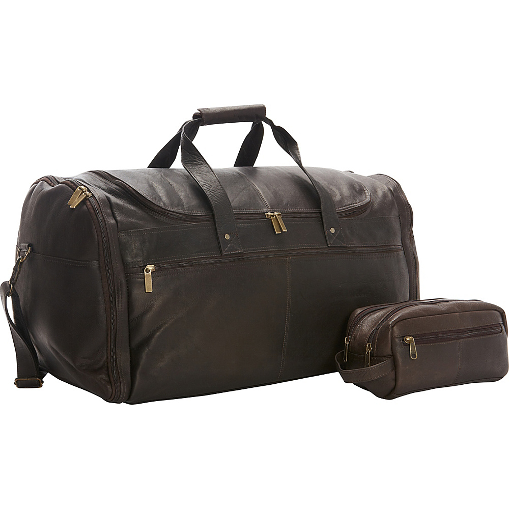 David King Co. Weekend Duffel and Shave Kit Combination Exclusive Cafe David King Co. Travel Duffels