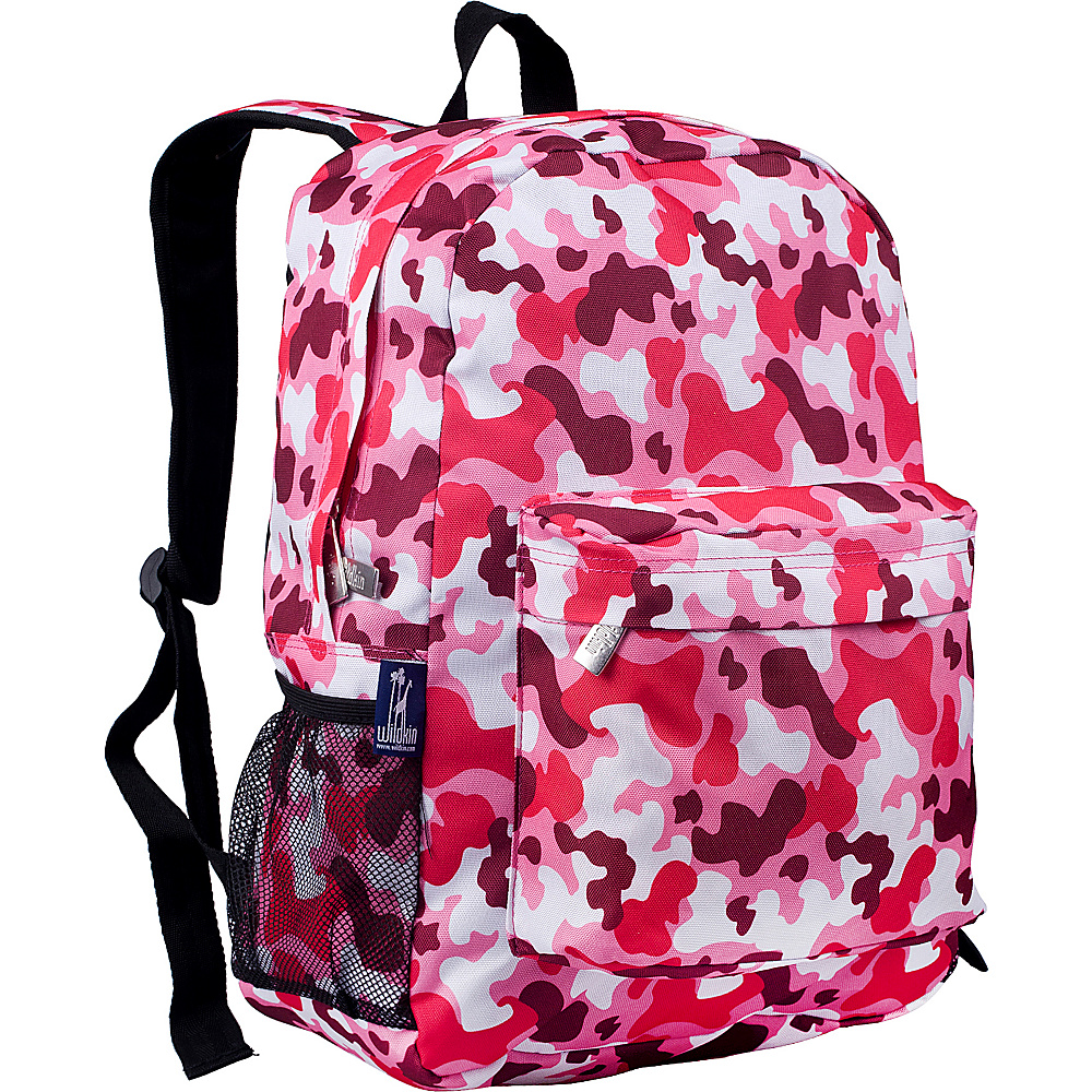 Wildkin Crackerjack Backpack Camo Pink Wildkin Everyday Backpacks
