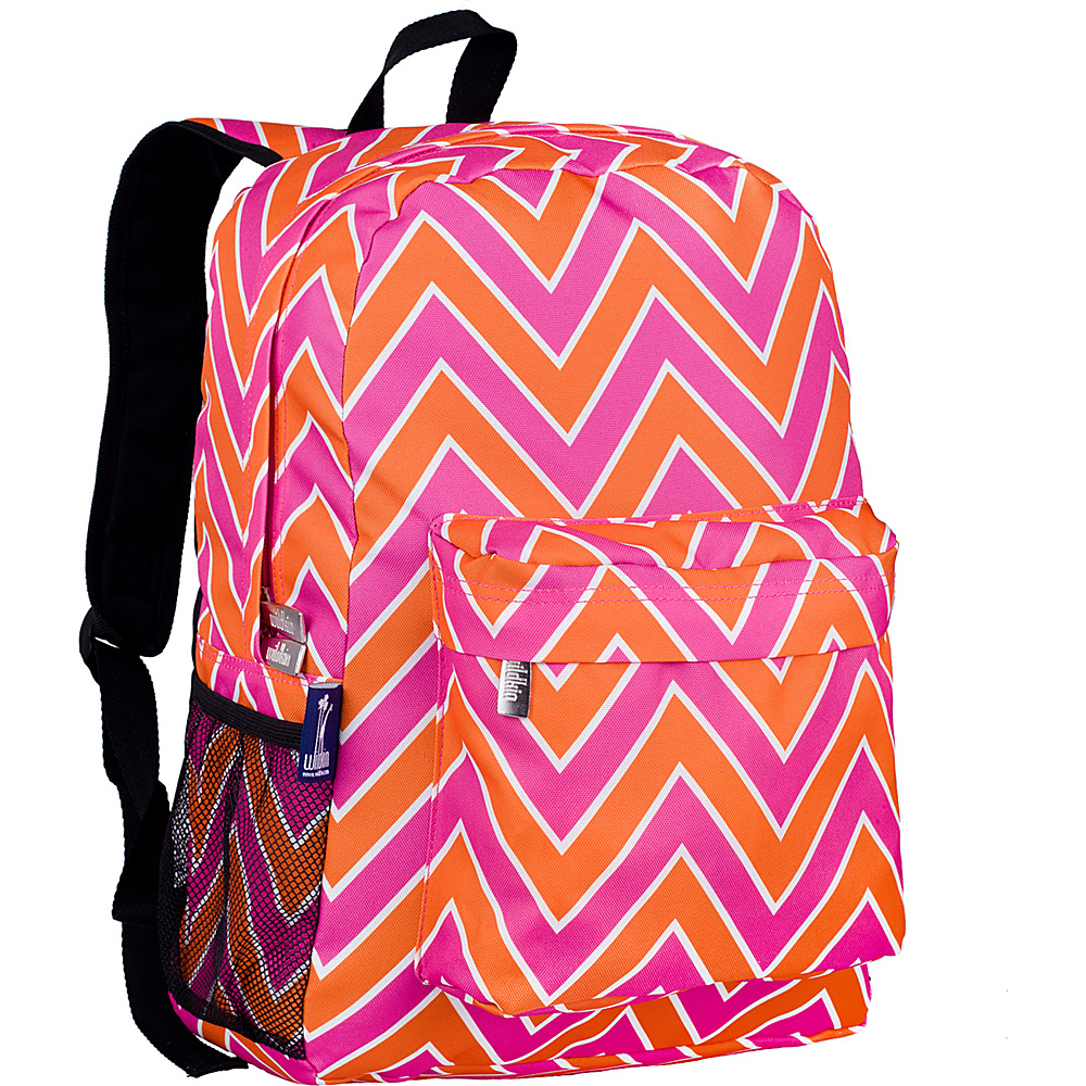 Wildkin Crackerjack Backpack Zigzag Pink Wildkin Everyday Backpacks