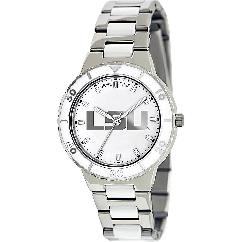 Game Time Pearl College Watch Louisiana State University Game Time Watches