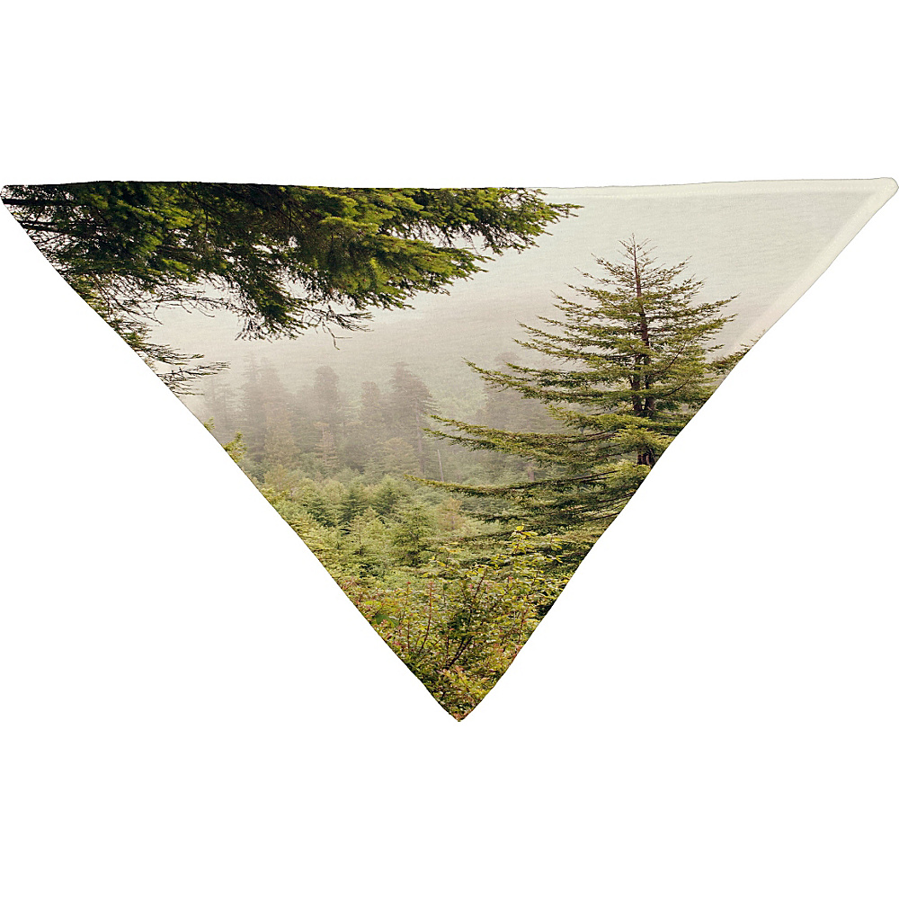 DENY Designs Catherine Mcdonald Pet Bandana Forest Green Into the Mist DENY Designs Pet Bags